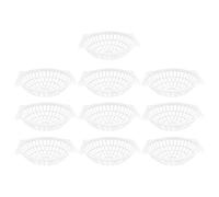 Segrehy Pigeons Egg Nests Egg Nesting Bowl Eggs Hatching Tool for Birds and Pigeons Plastic 24.7x23.5x7.2cm 10Pcs