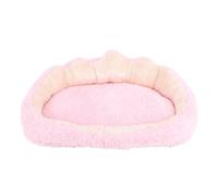 Segrehy Plush Pet Bed Soft Warm Enhanced Comfort Multifunctional Spacious Dog Cat Sofa Bed for Winter Ideal for Cats Dogs Puppies Small Medium Large Pets Cozy Sleeping Lounging Chair Home (Pink)