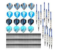 Segrehy SAFETY SOFT DART SET ALUMINIUM ALLOY DART ROD PLASTIC DART TIP FOR SPORT EQUIPMENTS