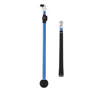 Segrehy Telescopic Golf Swing Trainer Folding Hands Gesture Corrector Retractable Position Grip (Blue)