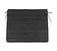 Segrehy Trunk Mat Bumper Flap Protector Durable Scratch Resistant Anti Dirt Pet Cargo Trunk Mat Cover for Car Accessories Universal Fit Polyester EPE Material 80x64x1cm (Black)