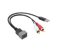 Segrehy USB Port Retention Cable Premium ABS Plastic Car Radio USB Input Adapter Replacement for Cube Juke Versa Plug and Play Installation