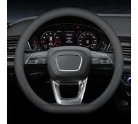 SEGSFGHD Car Steering Wheel Cover Leather, for Tesla Model 3 Highland 2024 Car Steering Wheel Cover,Breathable Car Accessory Steering Wheel Protector Cover,D-A