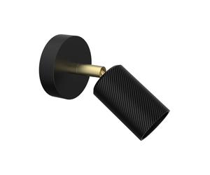 SEGULA Bronx Wave wall light with an E27 socket
