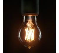 Segula LED Light Bulb, Clear, dimmable, E27