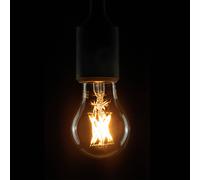SEGULA LED bulb E27 7W 927 LED carbon filament look clear