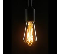 SEGULA LED bulb E27 ST64 5W 2,200K gold/gold dimmable