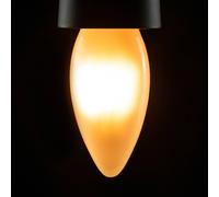 SEGULA LED candle E14 3W 2,200K dimmable matt