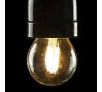 SEGULA LED E27 3W golf ball bulb 24V DC filament clear 927 dimmable