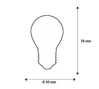 SEGULA LED Elegant Line E27 3W golf ball bulb 2,200 K Filament dimmable