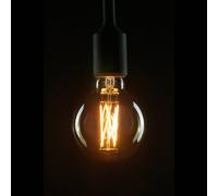 SEGULA LED globe bulb E27 G95 5W 2,200K gold dimmable