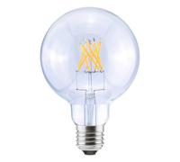 SEGULA LED globe G95 E27 6.5W 2,700K dimmable clear