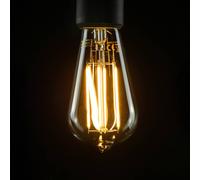 SEGULA LED rustic bulb Long Style E27 6.5 W clear