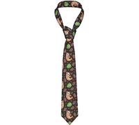 Segur Cute Sloth Ties For Men Fashion Novelty Neckties For Wedding Dances Festival Party