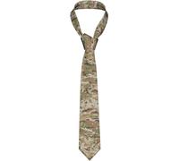 Segur Multicam Style Camouflage Men'S Necktie Novelty Silk Tie For Daily Work Party