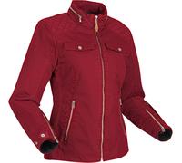 Segura Bahia, textile jacket waterproof women T3 Dark Red