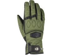 Segura Bahia waterproof Ladies Motorcycle Gloves, Black/Khaki, size 8 (XL)