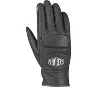 Segura Bogart perforated Ladies Motorcycle Gloves, black, size M for Women