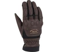 Segura Butch Ladies Motorcycle Gloves, brown, size L for Women