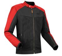 Segura Dikinson Moto Motorcycle Motorbike Textile Jacket Black / Red