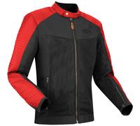 Segura Dikinson Textile Motorcycle Motorbike Jacket - Black / Red