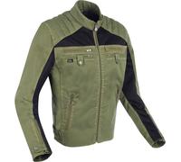 Segura District Motorcycle Textile Jacket, green-brown, size L for Men