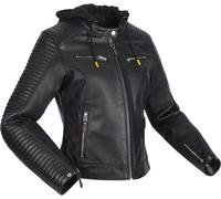 Segura Dorian 2, leather jacket women T6 Black