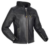 Segura Dorian 2 Motorcycle Leather Jacket, black, size 2XL for Men