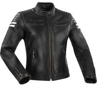 Segura Funky Ladies Motorcycle Leather Jacket, black, size 44 for Women