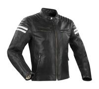 SEGURA Funky Leather Jacket black size S