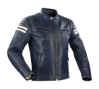 SEGURA Funky Leather Jacket blue size XXXL