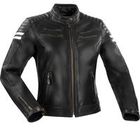 Segura Funky Ladies Motorcycle Leather Jacket, black, size 46 for Women