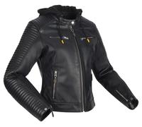 Segura Dorian 2 Ladies Motorcycle Leather Jacket, black, size 36 for Women