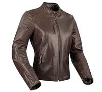 SEGURA, Lady Laxey Motorcycle Jacket Brown T6
