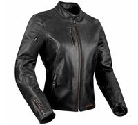 Segura Laxey Women's Leather Motorcycle Jacket Black