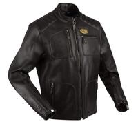 Segura Lewis Waterproof Leather Classic Motorcycle Motorbike Bike Jacket Brown