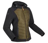 SEGURA Natcho 2 lady motorbike Softshell jacket Black/Olive 40 black size 40