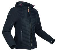 Segura Natcho 2 Ladies Motorcycle Textile Jacket, black-red, size 44 for Women