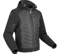 Segura Natcho 2 Motorcycle Textile Jacket, black-grey, size 3XL for Men