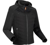 Segura Natcho Vented Softshell Mesh Motorcycle Textile Jacket, black/grey, size L