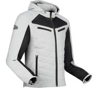 Segura Natcho Vented Softshell Mesh Motorcycle Textile Jacket, light grey, size 4XL