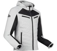 Segura Natcho Vented Textile Motorbike Motorcycle Jacket - Grey / White
