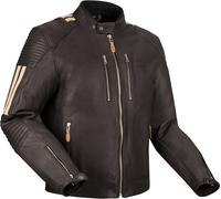 Segura Orion waterproof Motorcycle Leather Jacket, brown, size 2XL for Men