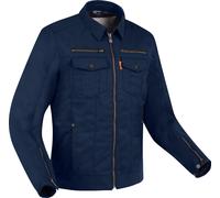 Segura Patrol Waterproof Motorcycle Textile Jacket, navy blue, size 3XL