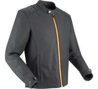 Segura Phil Motorcycle Leather Jacket, black-yellow, size 4XL for Men