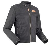 Segura Richter Summer Mesh Vented Motorcycle Jacket With Waterproof Layer Black