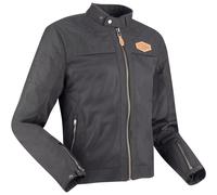 Segura Richter Textile Motorbike Motorcycle Jacket - Black