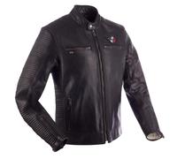 Segura Motorcycle Leather Jacket Riverton - Black - Size M - Men's
