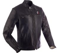 Segura Riverton Motorcycle Leather Jacket, black, size XL for Men