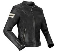 Segura Romeo Ladies Motorbike Motorcycle Leather Jacket Black / White